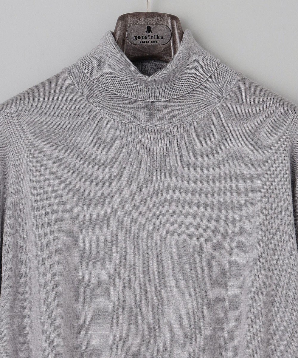 GOTAIRIKU 【ベーシックニット】ハイゲージタートルネック ニット 