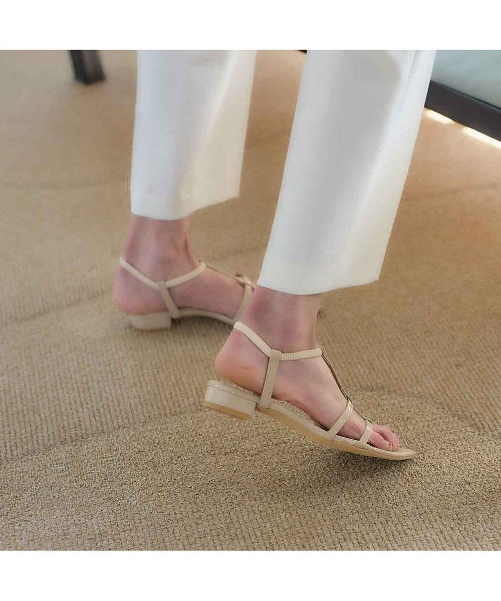 MODE ET JACOMO <carino>ポインテッドトゥTストラップサンダル 