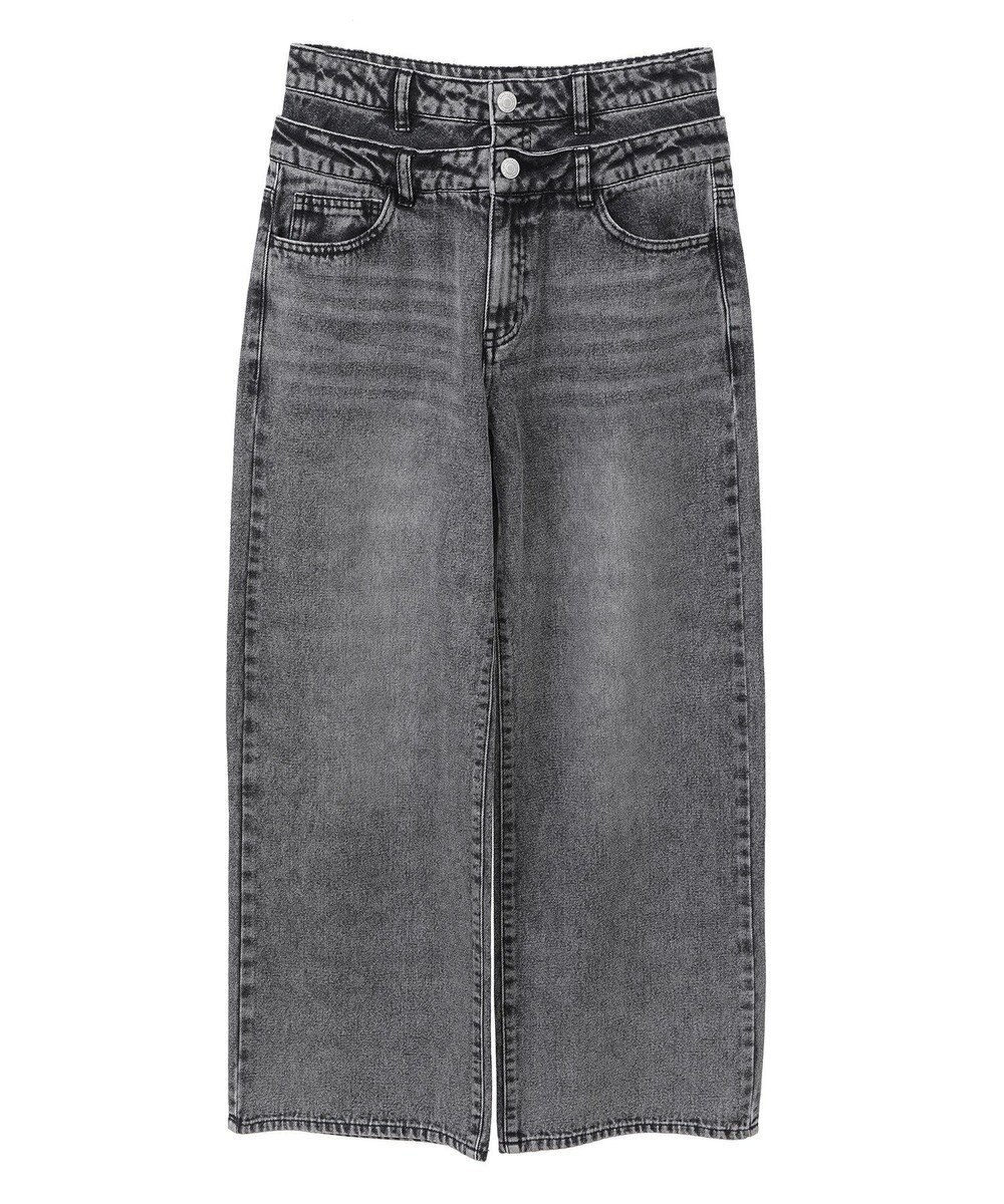 Green Parks ・ＥＬＥＮＣＡＲＥ　ＤＵＥ　Ｗウエストデニムパンツ 