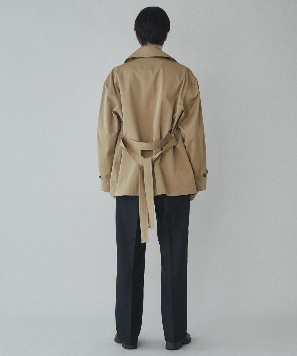 WEGO 【ユニセックス着用ITEM】ショートトレンチジャケット 