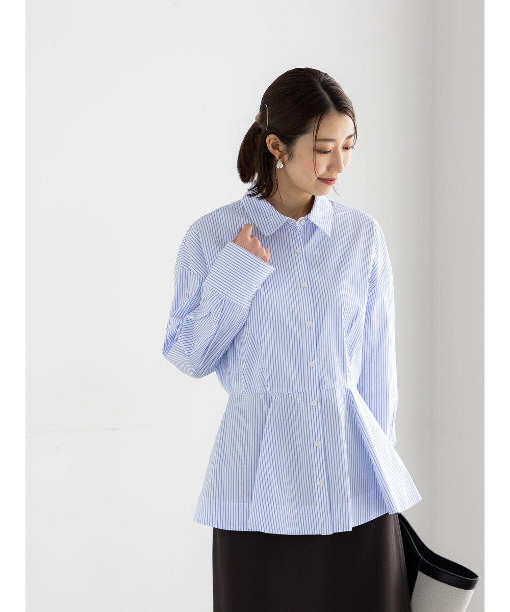 Te chichi ペプラムシャツ 