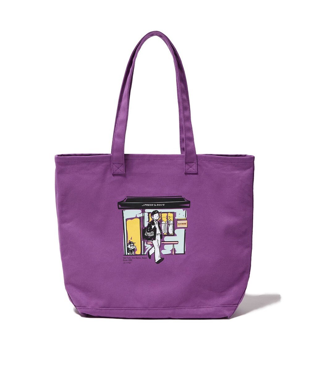 J.PRESS MEN 【AaronChang】【UNISEX】コットンキャンバス トートバッグ 