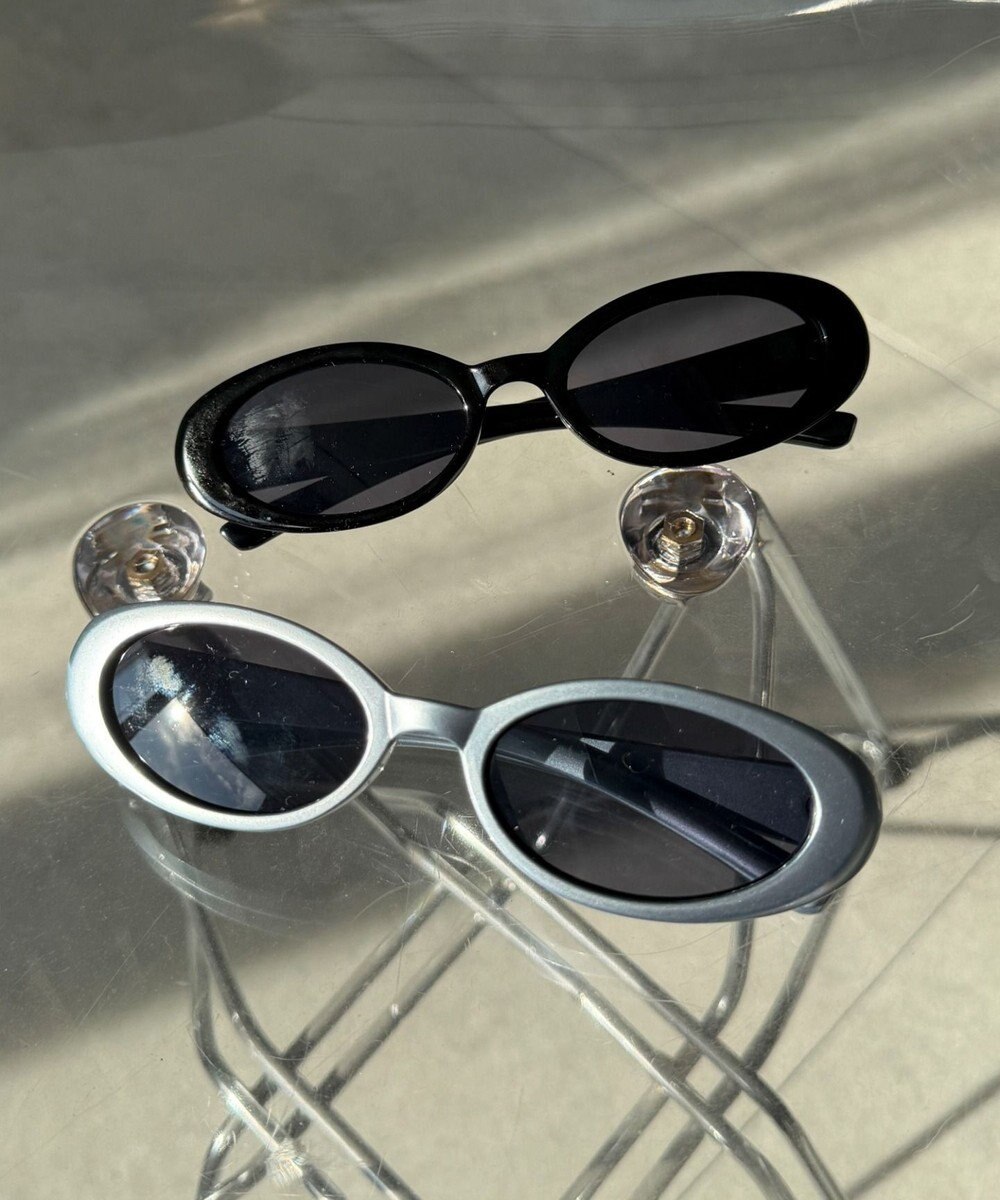 WEGO オーバルカラーレンズアイウェア 