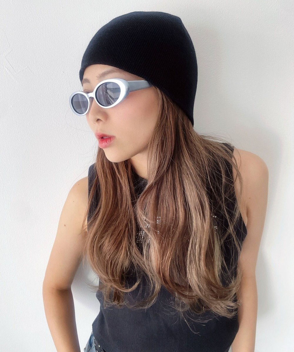 WEGO オーバルカラーレンズアイウェア 