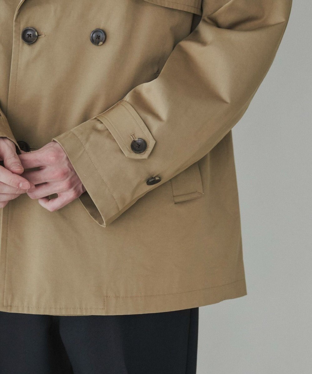 WEGO 【ユニセックス着用ITEM】ショートトレンチジャケット 