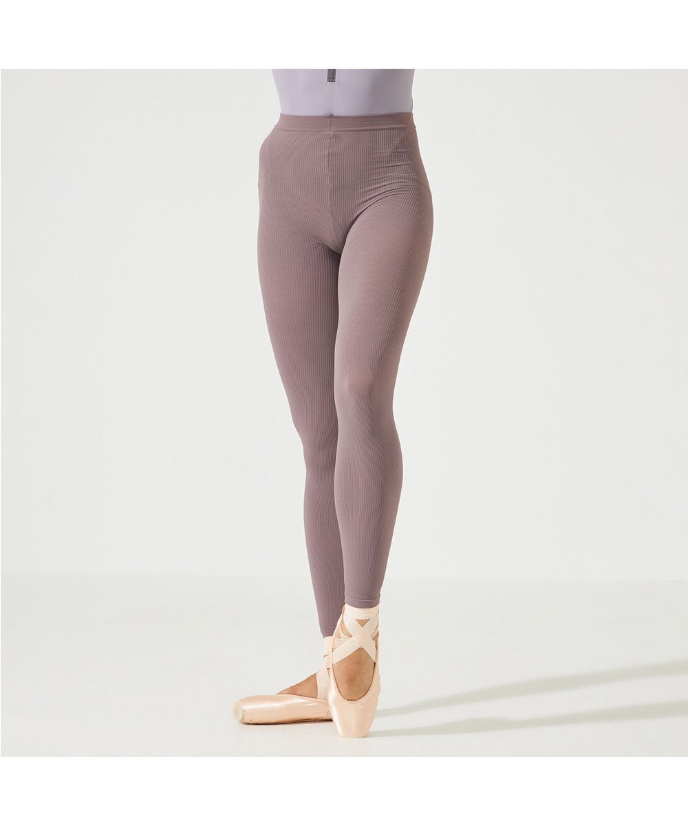 Chacott リブオーバータイツ（レギンス） 