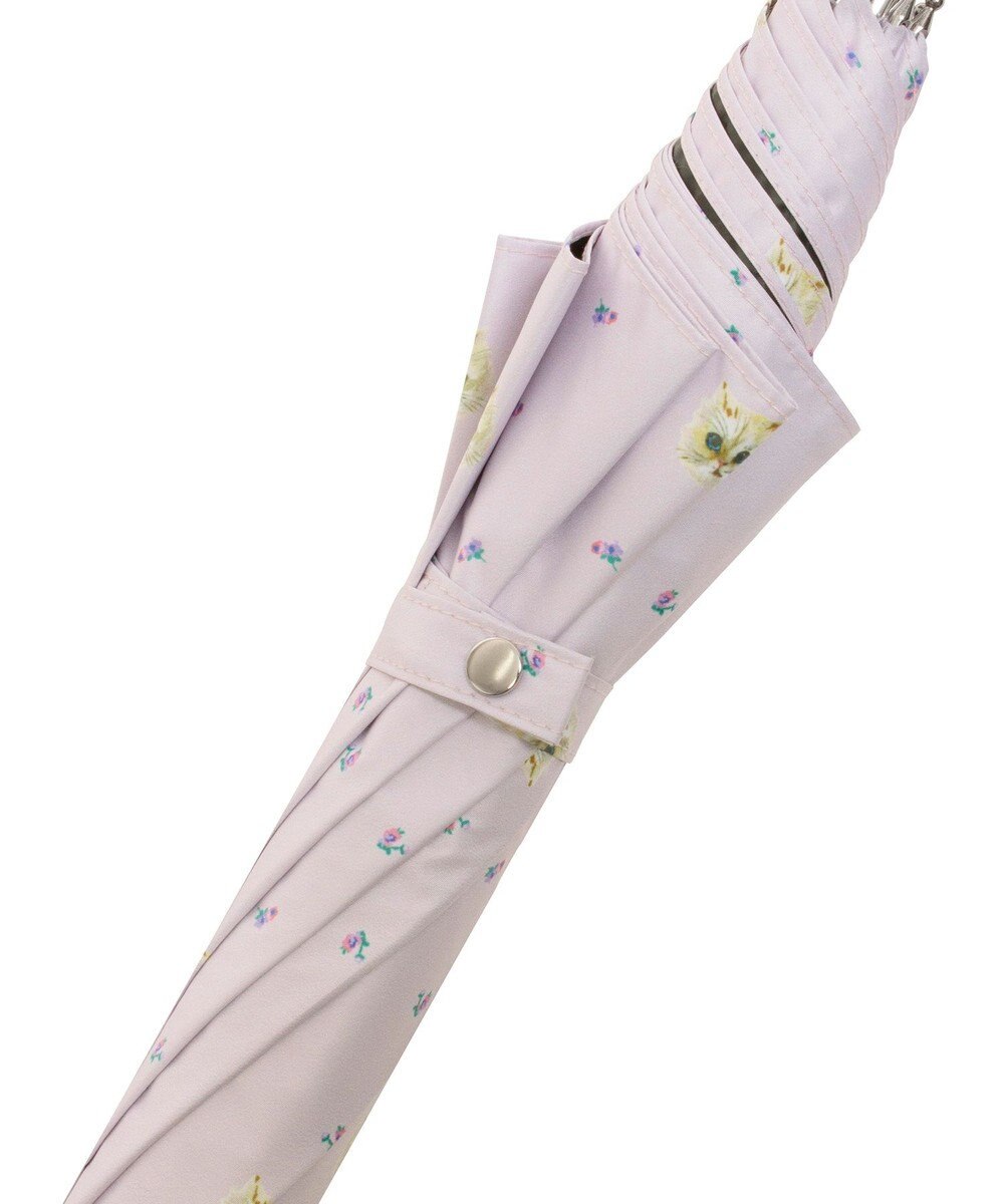 MOONBAT 【 遮光率100％/遮熱/UV】PAUL&JOE ACCESSOIRES(ポール&ジョー) 晴雨兼用日傘 ジプシー ネコ 長傘 