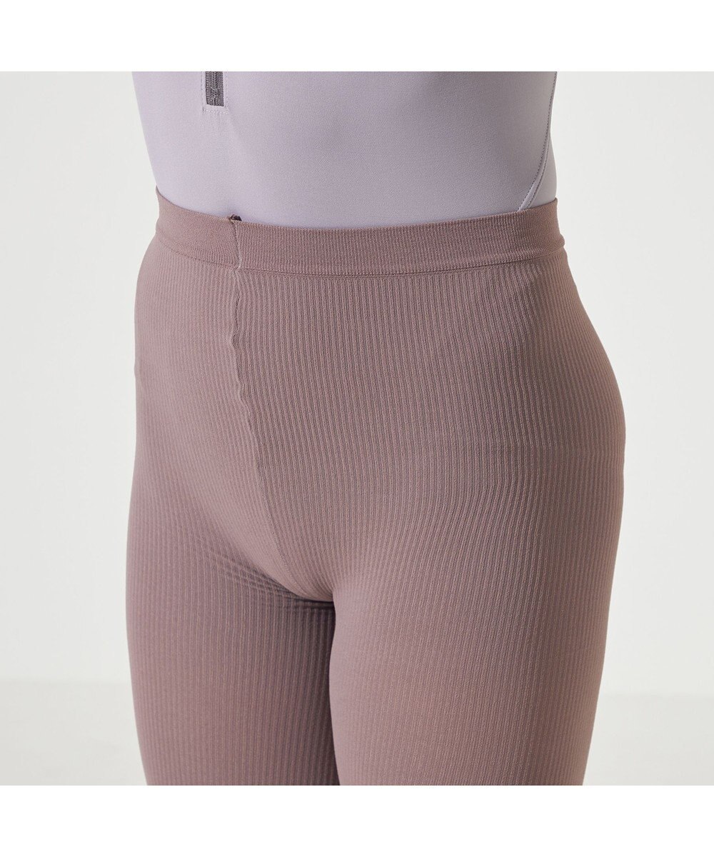 Chacott リブオーバータイツ（レギンス） 