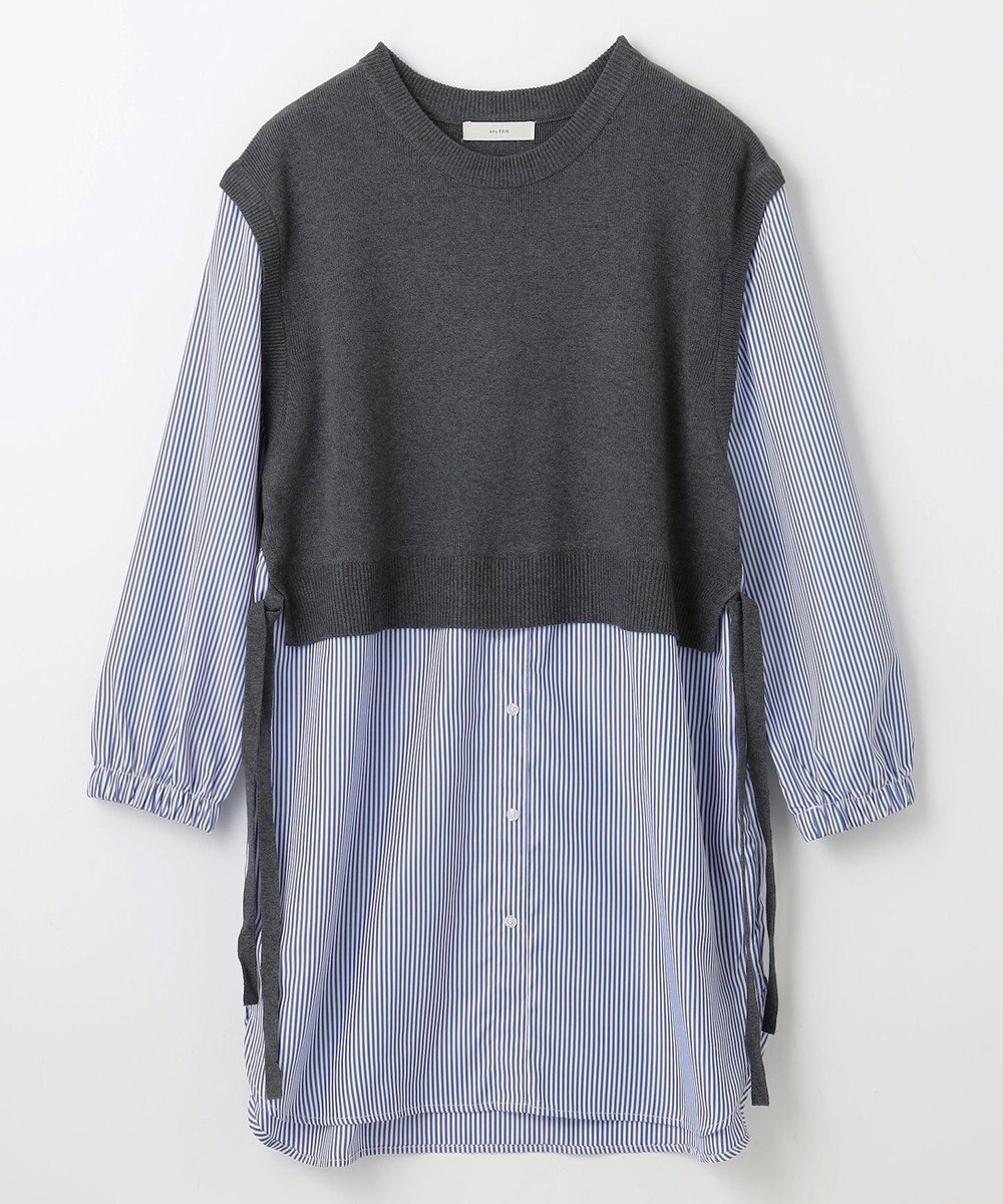 ANY レイヤード風チュニック 