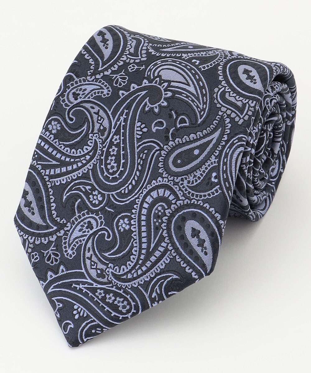 KASHIYAMA KASHIYAMAオリジナル【JAPAN MADE】ペイズリーネクタイ 