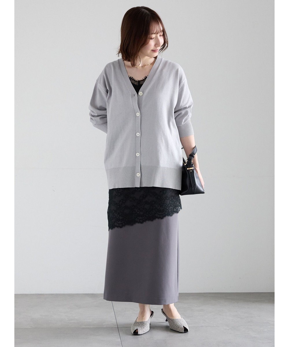 Te chichi 【雑誌掲載アイテム】2WAYカシュクールVネックカーディガン《2026 spring catalog item》 