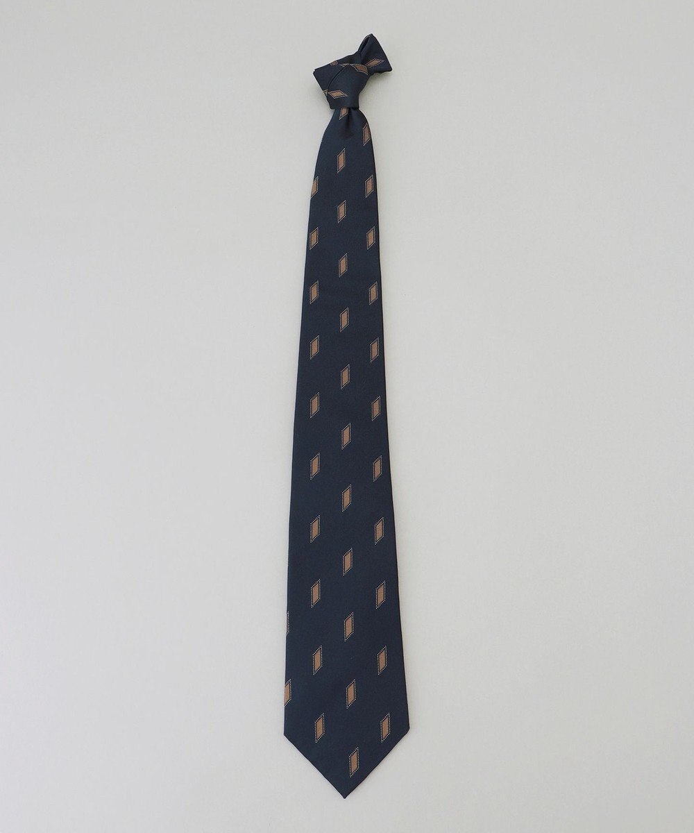 GOTAIRIKU GOTAIRIKU別注【日本製】シルク ネクタイ_ダイヤ柄 