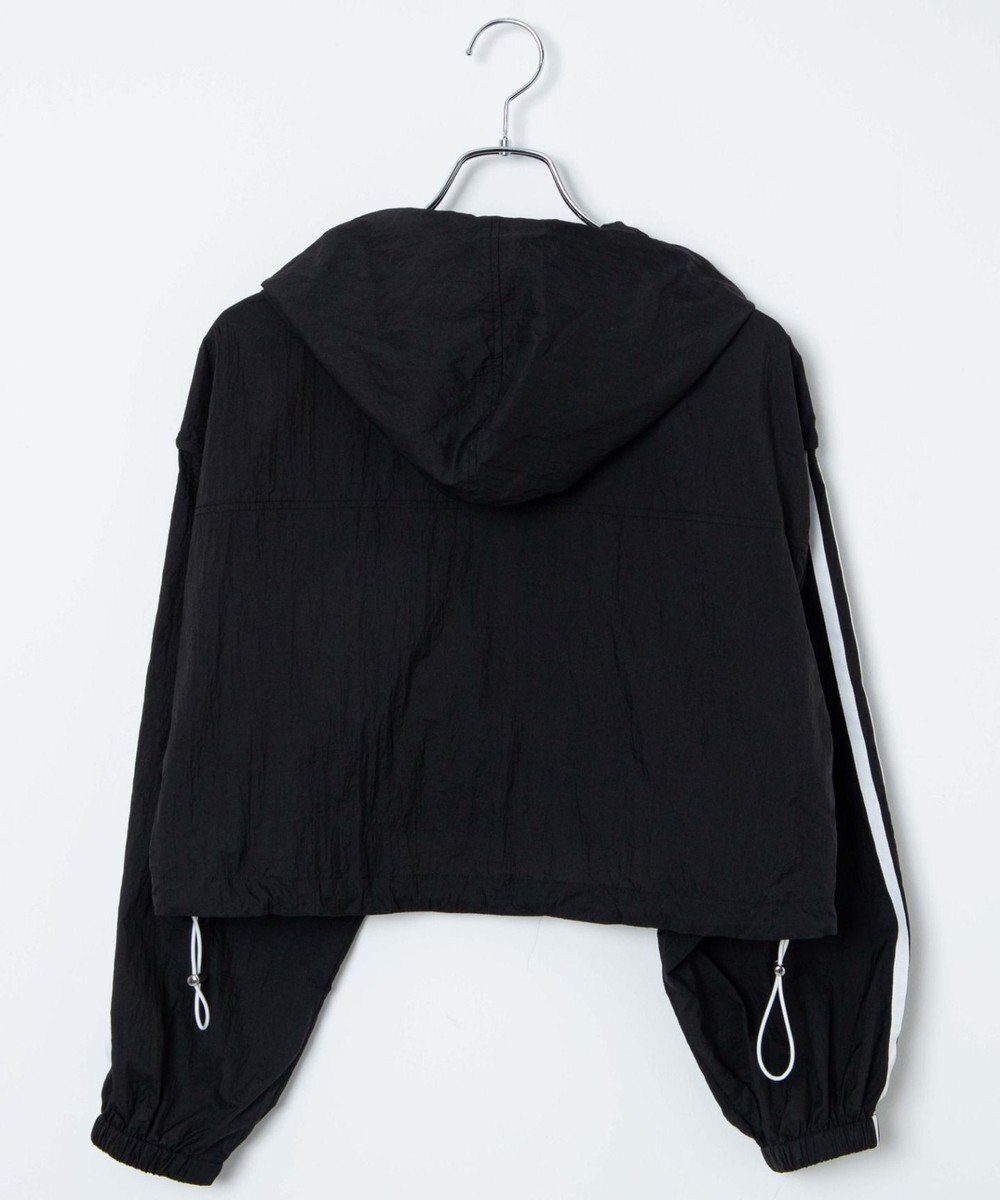 WEGO シアーナイロンラインショートパーカー 