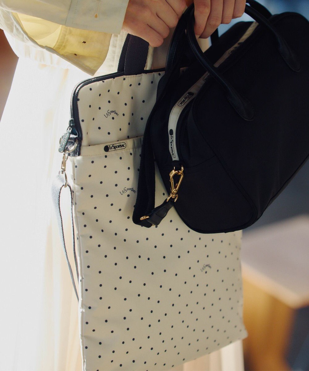 LeSportsac N/S LAPTOP BAG/プレイフルドッツ 
