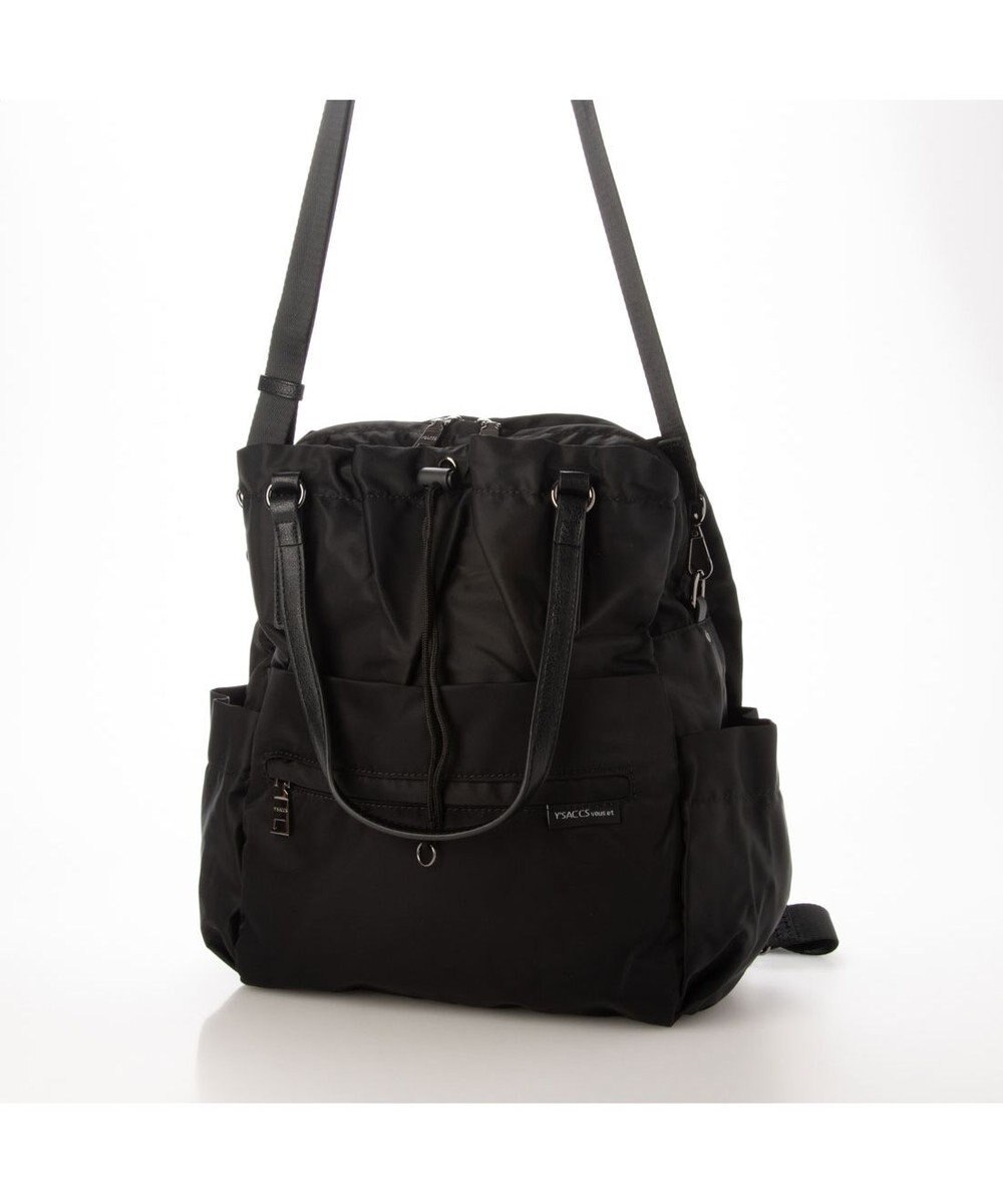 Y'SACCS 【Y’SACCS vous et】ポーチ付き4WAYリュック 