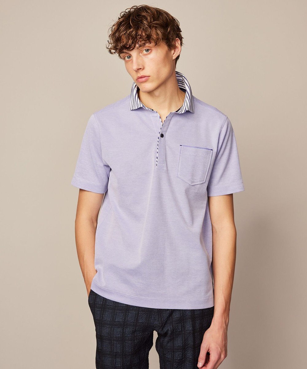 JOSEPH ABBOUD 【ギフトでも人気！オーガニックコットン使用】ダディ ポロシャツ 