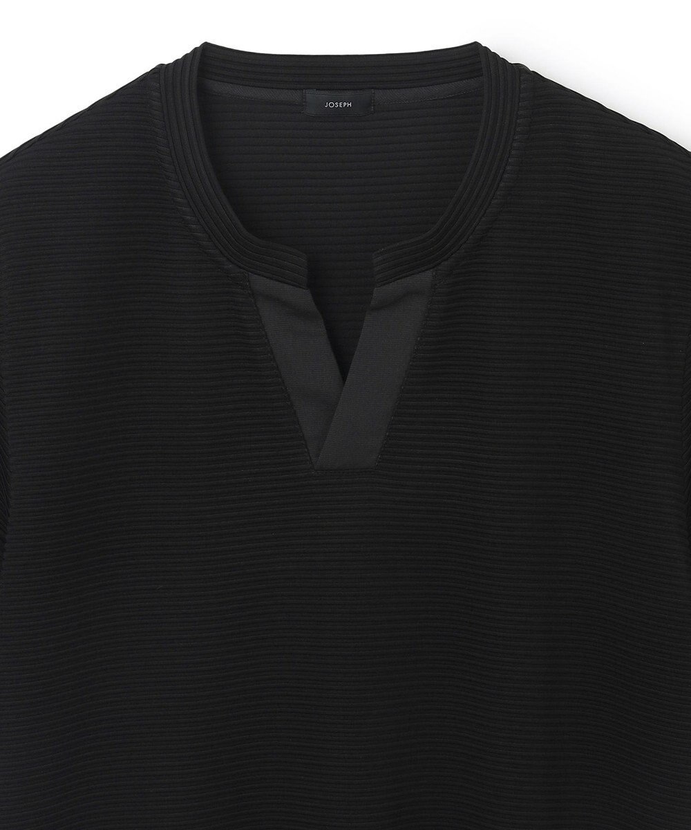 JOSEPH HOMME タックリップルジャージー　キーネック 