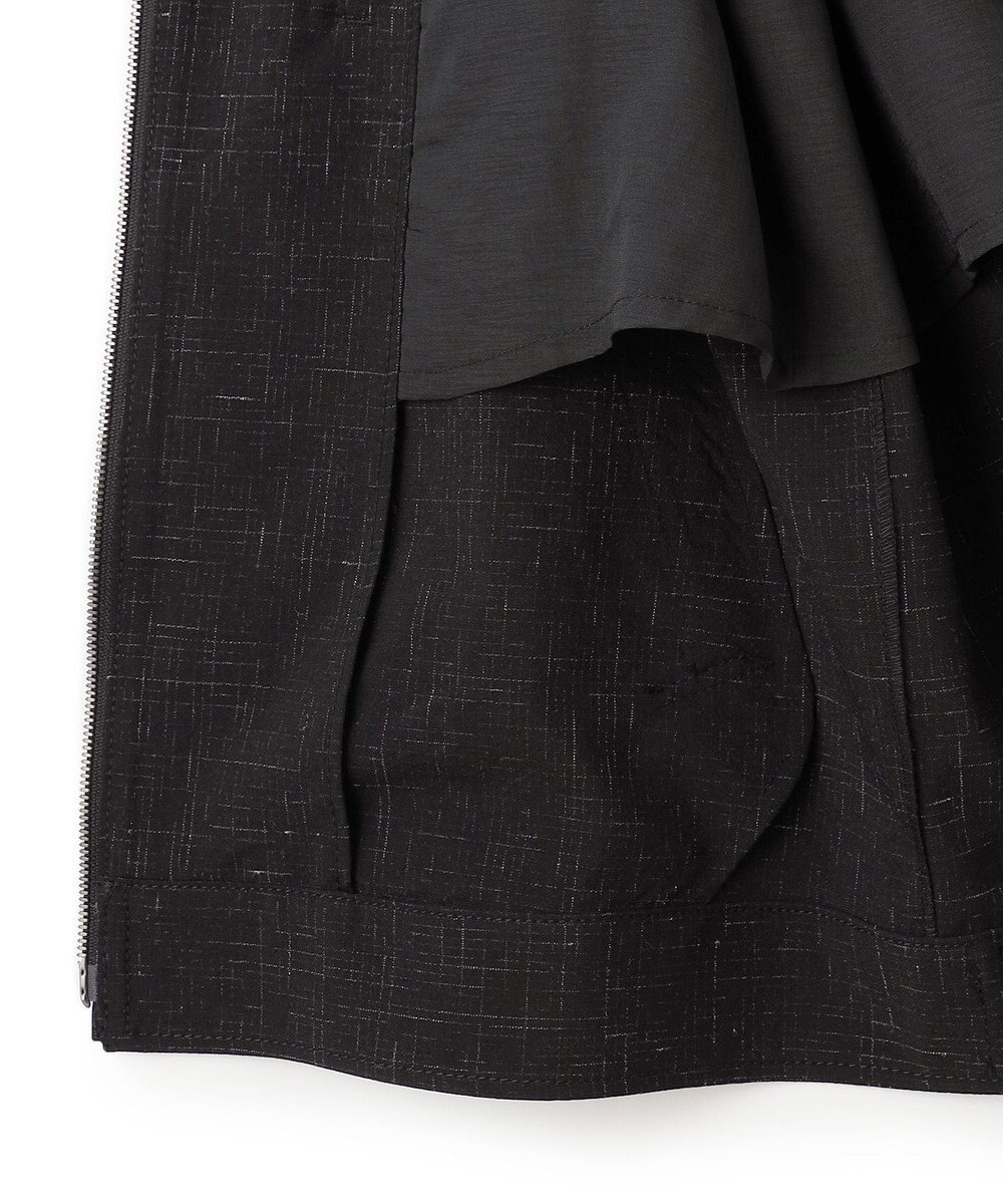 JOSEPH HOMME 【HIGH GRADE LINE】カスリウールワッシャー　ジップアップブルゾン 