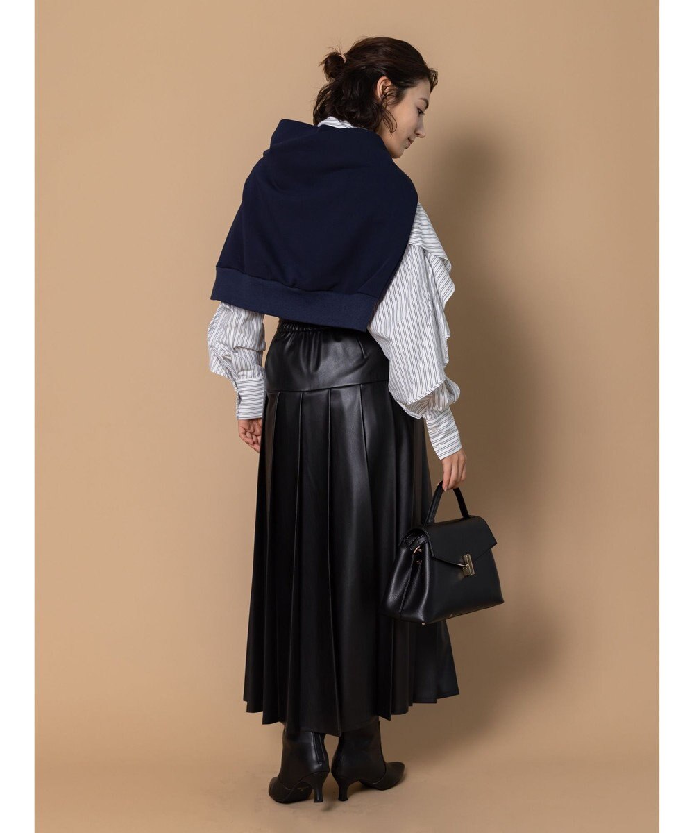 Te chichi 【泉 里香さん着用・Oggi.jp10/23掲載】ラッフルスリーブシャツ 