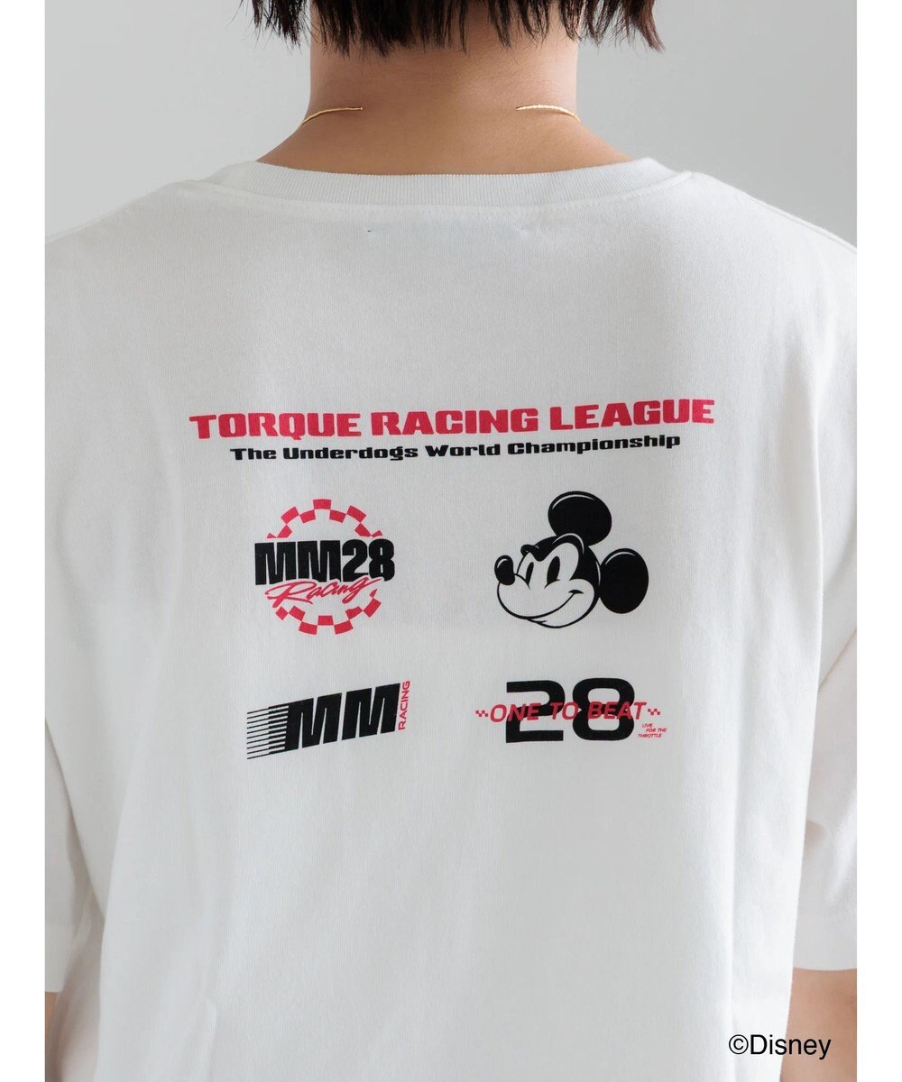 Te chichi 【Disney】MICKEY/ロゴプリントTシャツ 