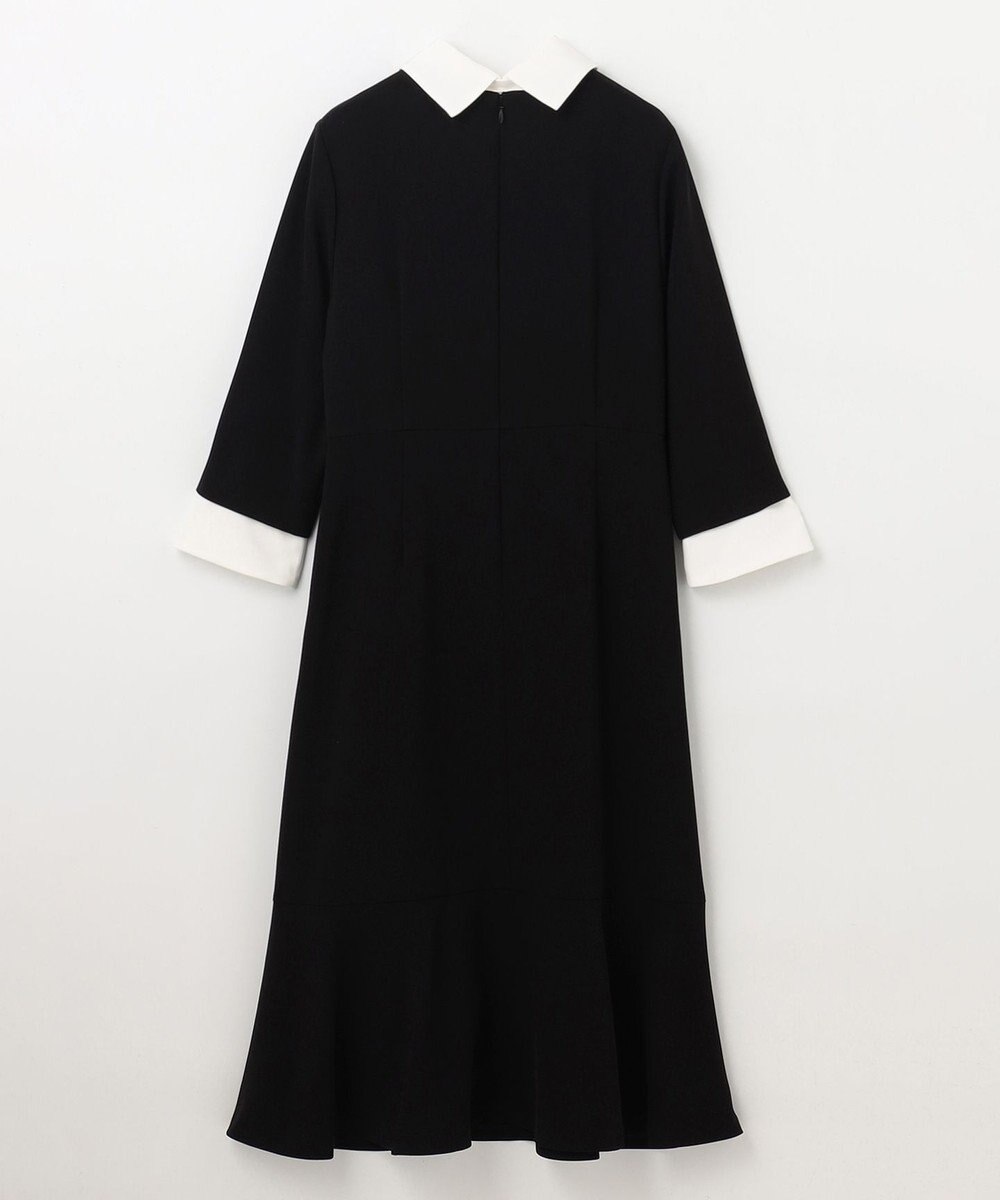 GRACE CONTINENTAL ダブルクロスドレス 