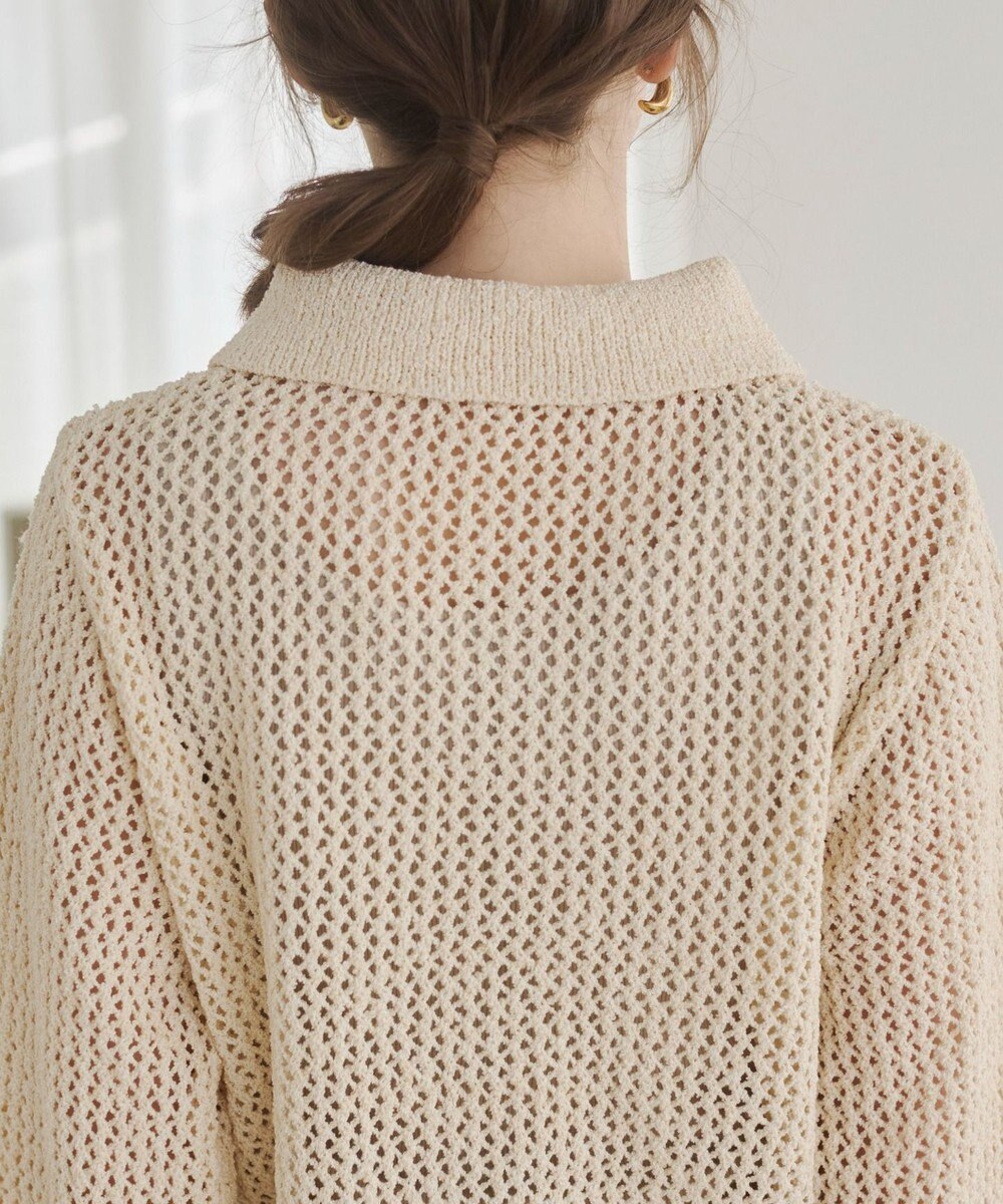 WEGO 【ANGIE VINTAGE】MIXメッシュポロニット 