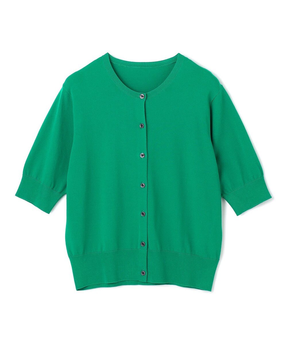 UNFILO L スゴ機能美 ハーフスリーブ カーディガン 