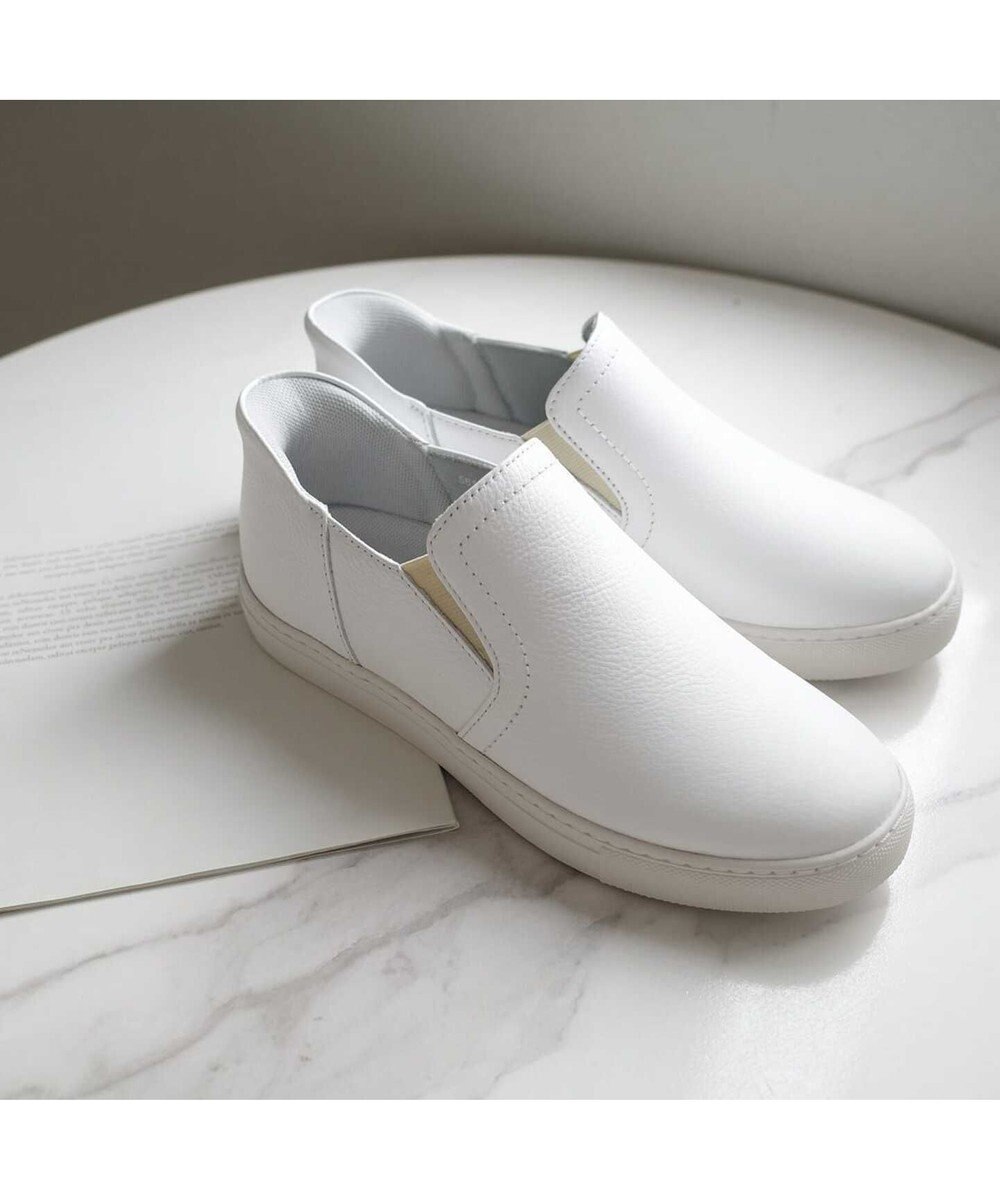 Pointer 本革スライドオンスリッポン 