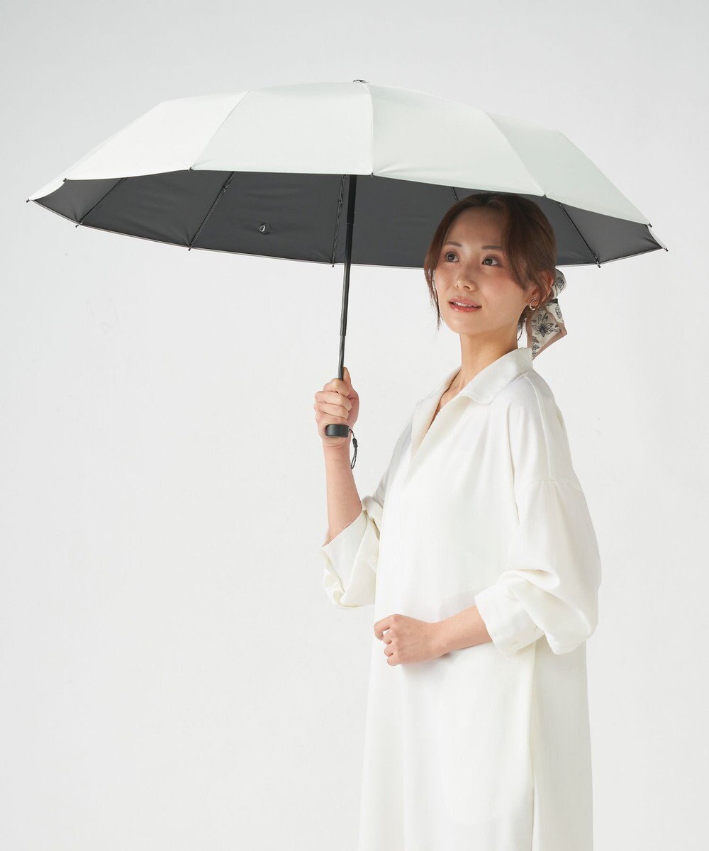 MOONBAT 【遮光100％/超軽量/耐久性】マジで軽い傘 晴雨兼用 折りたたみ日傘 マジカルテックプロテクション Tough 12 rib 55cm 