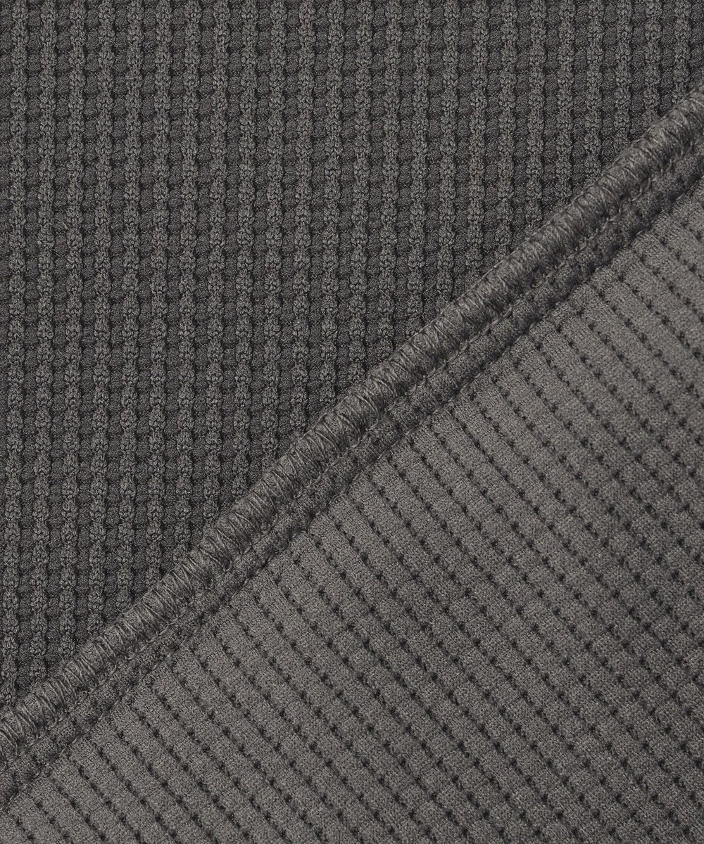 PW CIRCULUS 今が旬トップス！【ドライな肌触り / UV遮蔽率98.9% UVカット / ストレッチ】【MEN】ワッフルハーフジップトップス  ゴルフ 