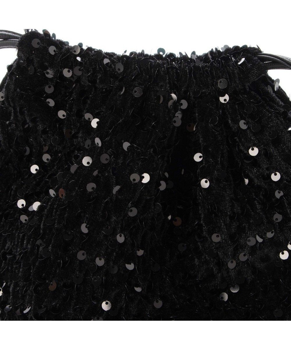 UNBILLION cachecache ベルベットスパンコールドロストバッグ 