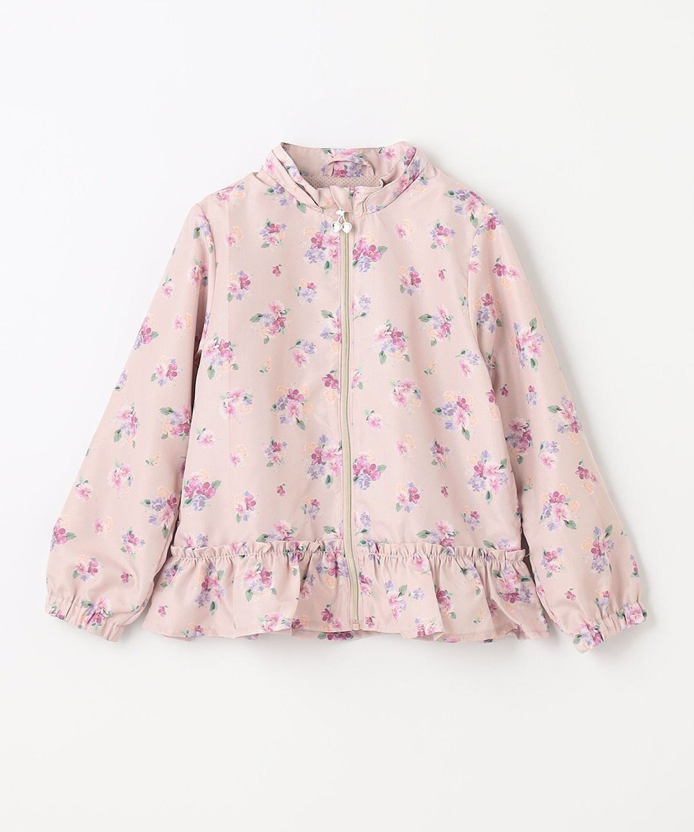 ANY KIDS フード取り外し 総柄 ブルゾン 