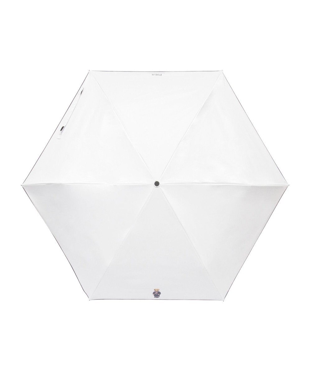 MOONBAT 【遮光率100％/遮熱/UV/自動開閉】POLO RALPH LAUREN（ポロ ラルフローレン）晴雨兼用日傘  ポロベア 折りたたみ傘 ユニセックス 