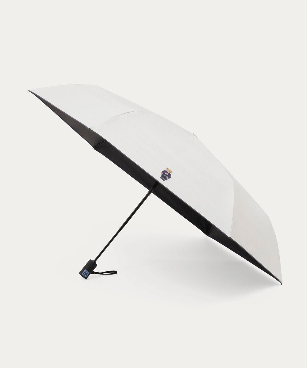 MOONBAT 【遮光率100％/遮熱/UV/自動開閉】POLO RALPH LAUREN（ポロ ラルフローレン）晴雨兼用日傘  ポロベア 折りたたみ傘 ユニセックス 
