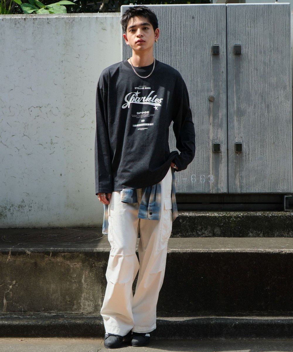 WEGO 【ユニセックス着用ITEM】スノーダイグラフィックT（LS） 