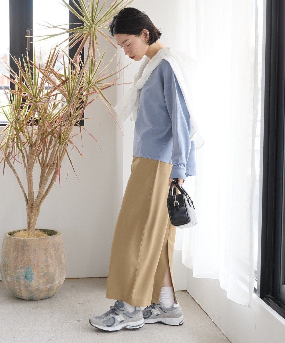 AMERICAN HOLIC ピグメント加工裏毛ルーズプルオーバー 