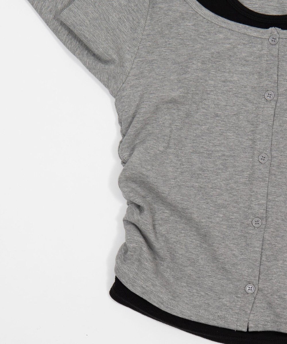 WEGO カーデドッキングレイヤードロンT 