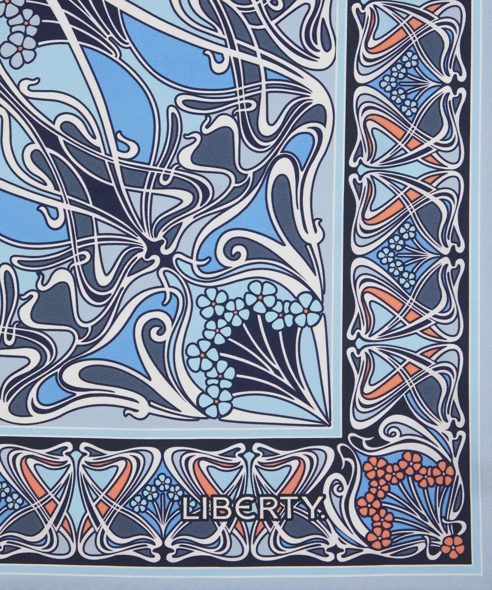 LIBERTY. アイアンシ シルクツイル スカーフ 45 
