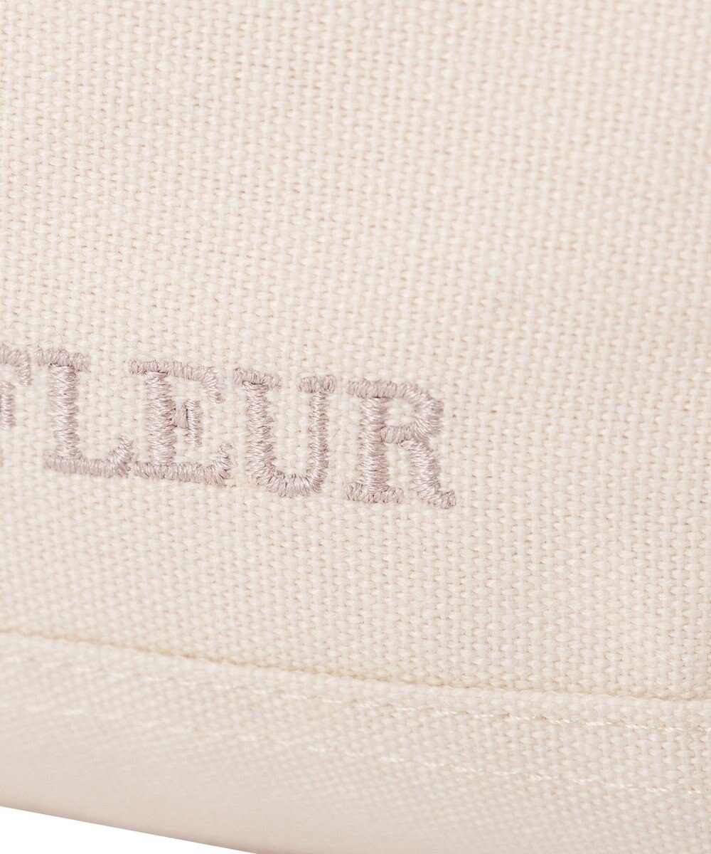 Maison de FLEUR マルチポケット帆布トートSバッグ 