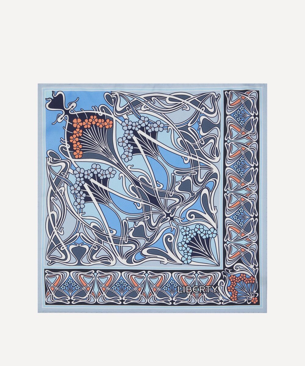 LIBERTY. アイアンシ シルクツイル スカーフ 45 