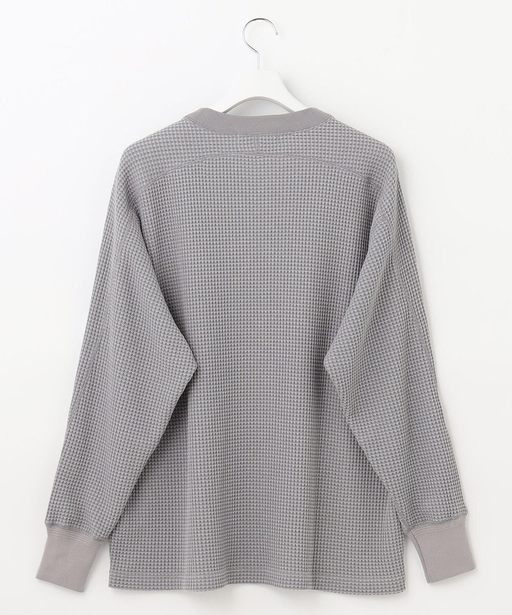 UNFILO MENS イージーケア ワッフル クルーネック [23年春夏商品] 