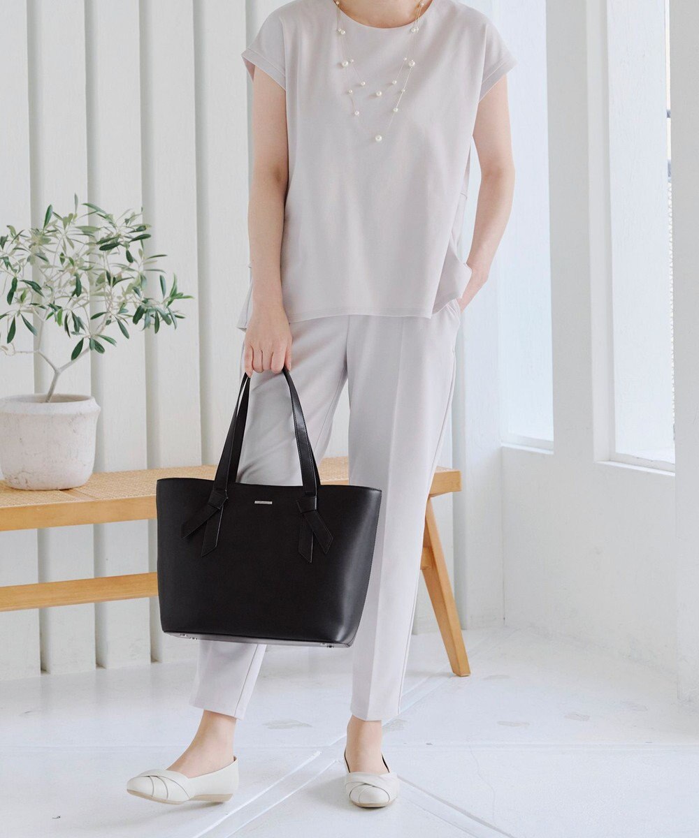 Tiaclasse 【安田美沙子さん　小倉優子さん着用】リボンデザイン通勤バッグ 