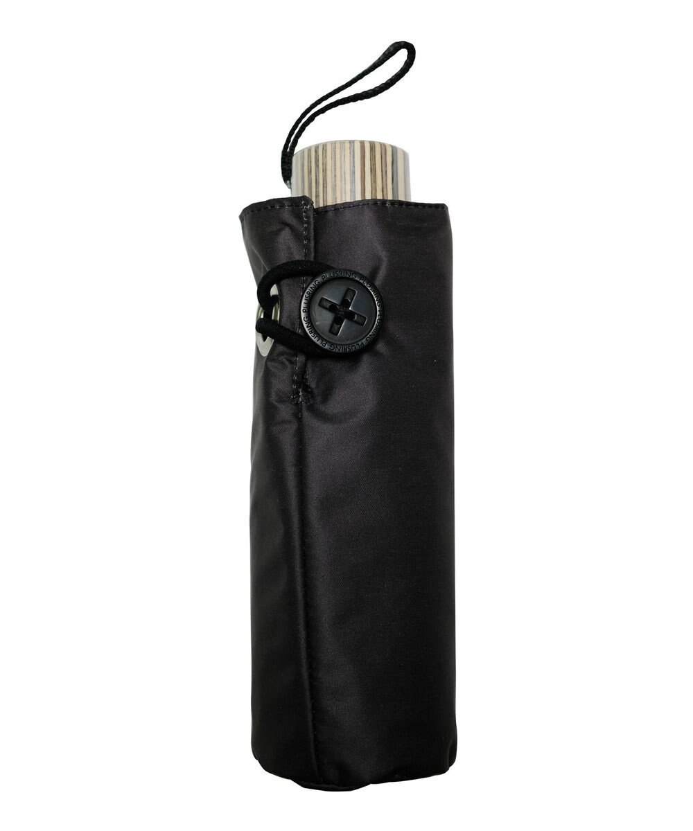 +RING 【遮光率99%以上】【数量限定】レディース向け 晴雨兼用遮光（折傘） BLK T1261 