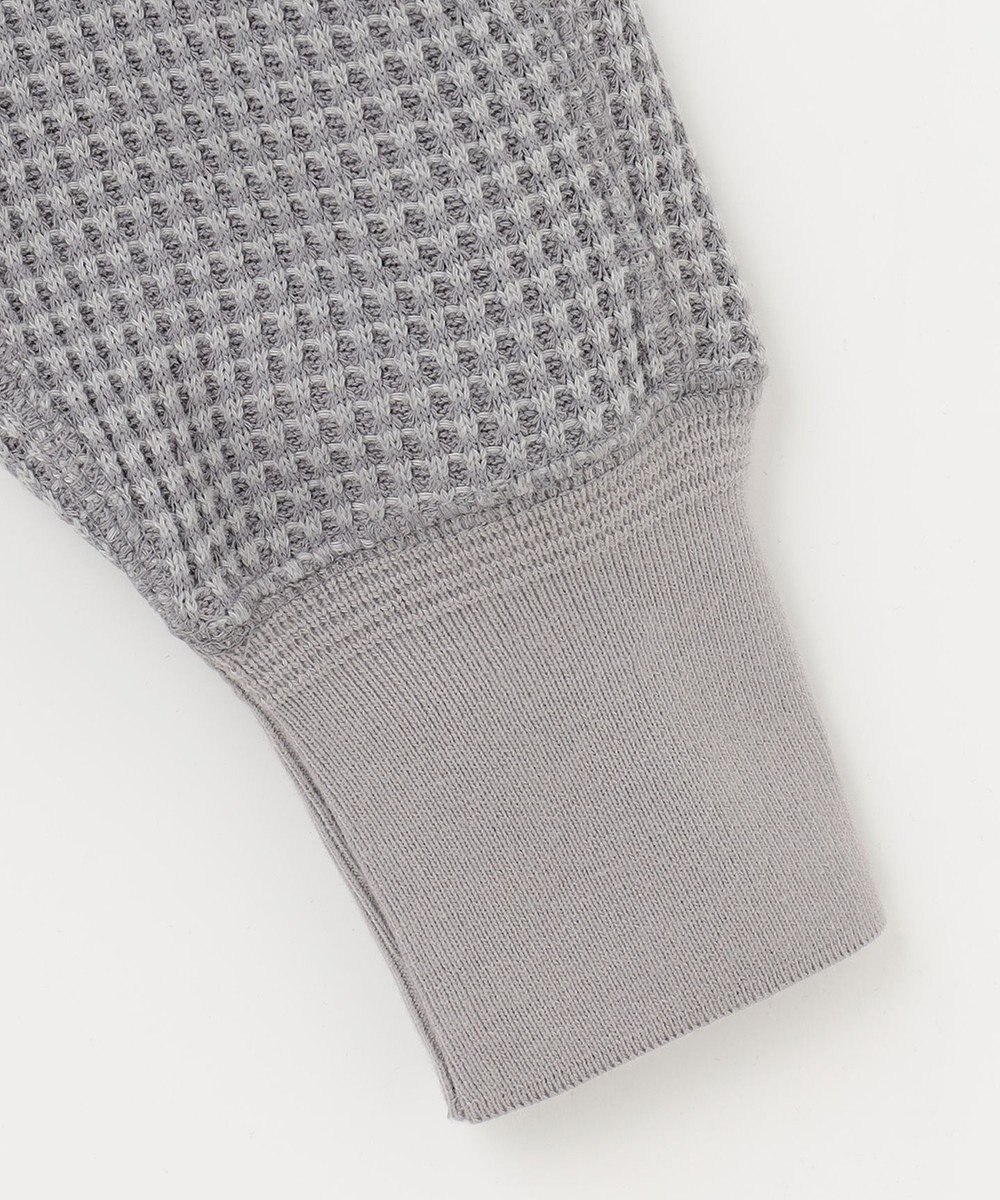 UNFILO MENS イージーケア ワッフル クルーネック [23年春夏商品] 