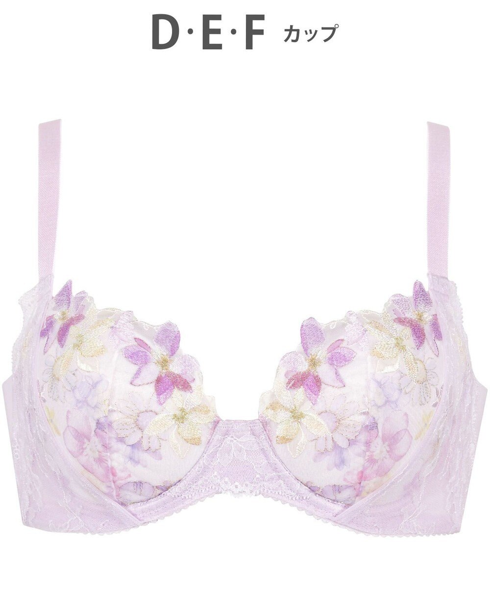 WACOAL 【重力に負けないバストケアBra】 ブラジャー バストを重力から守る まる胸キープ 脇高設計 サイドから背中のラインすっきり レディース BRB414 /ワコール 