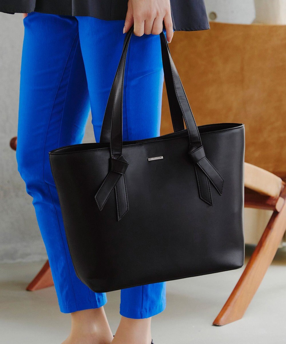 Tiaclasse 【安田美沙子さん　小倉優子さん着用】リボンデザイン通勤バッグ 