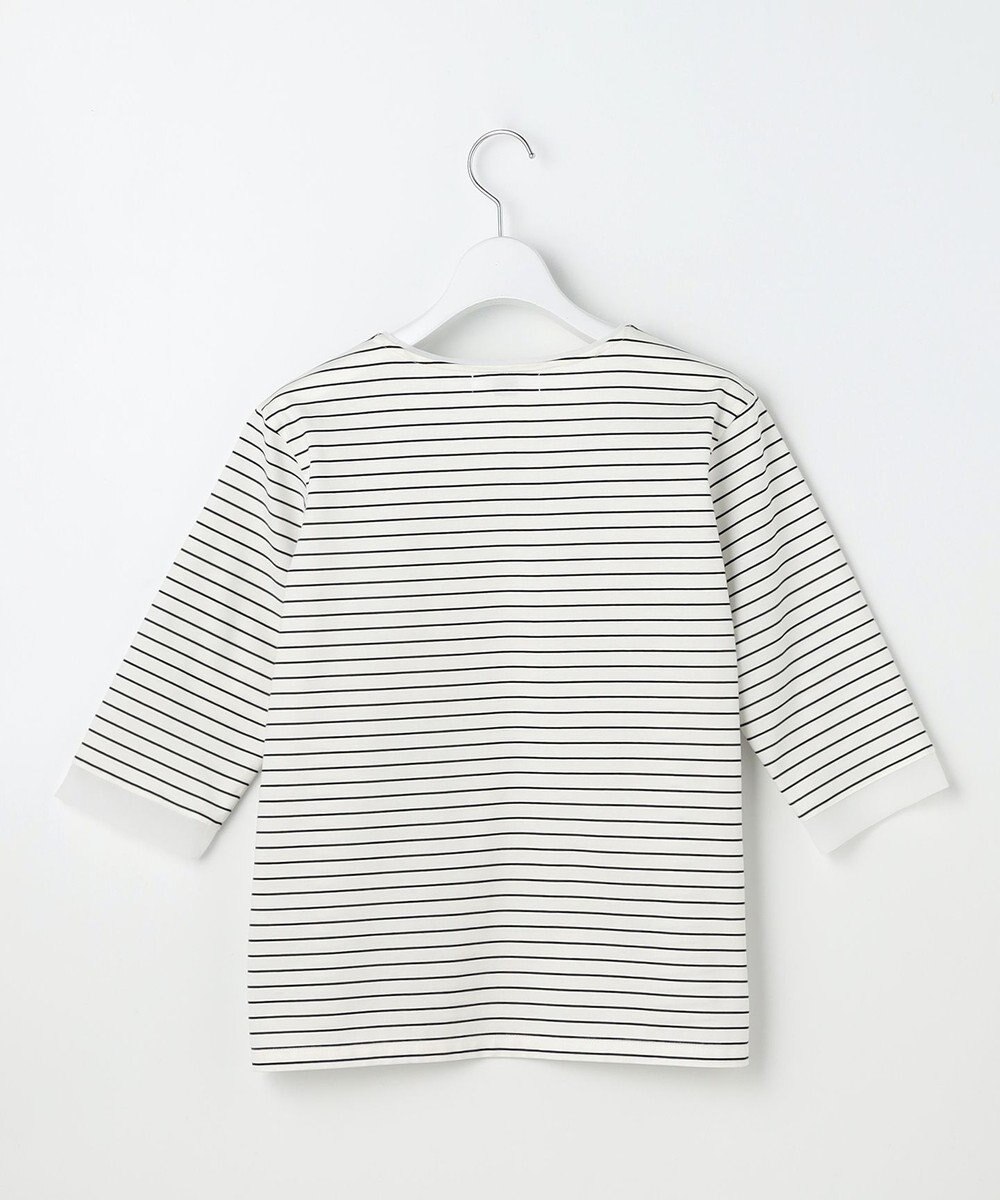 J.PRESS LADIES S スムースジャージー ボーダー カットソー 