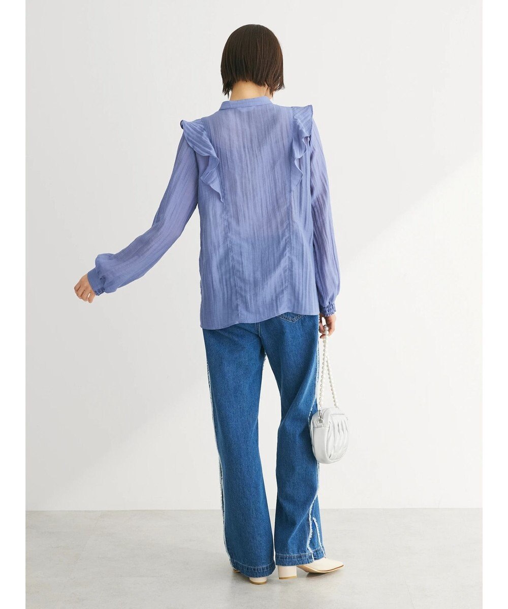 Green Parks フリルブラウス 