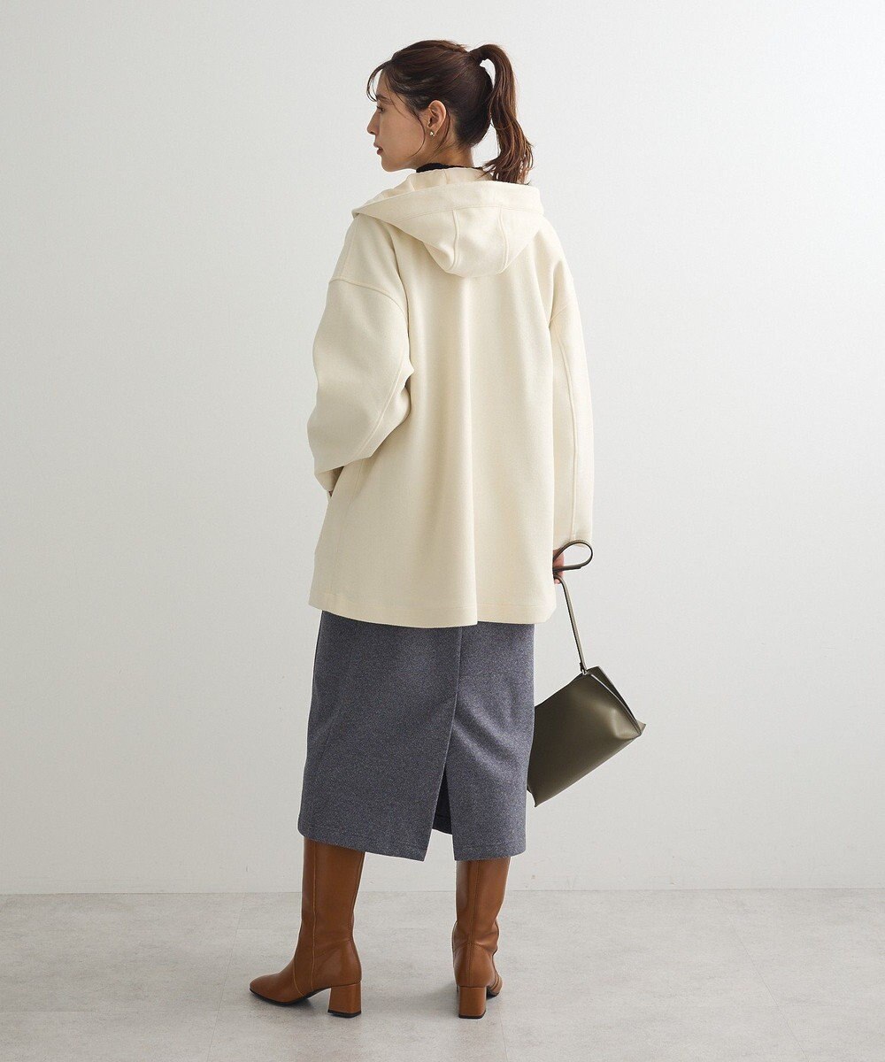 Green Parks フード取り外しハーフコート 