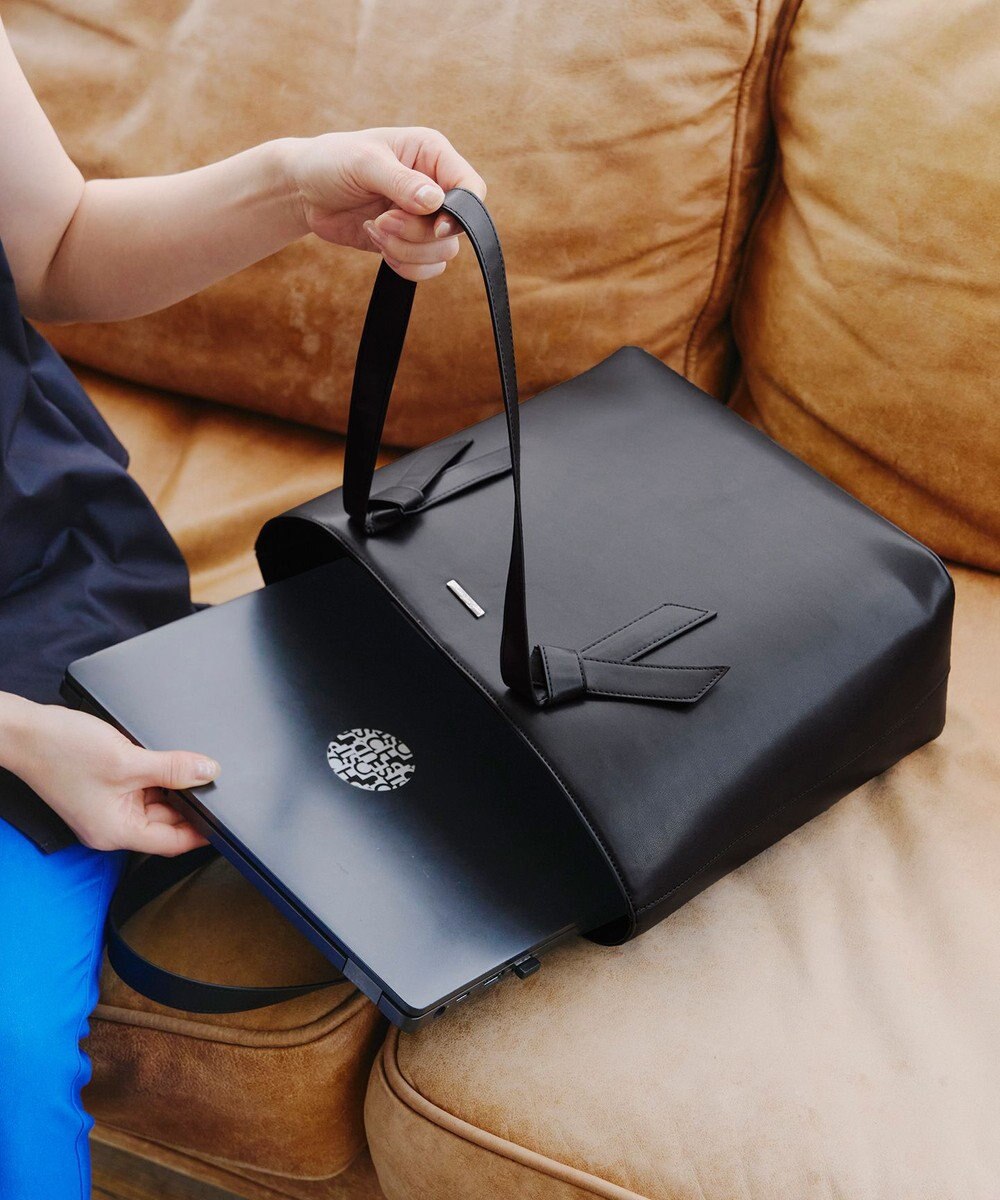 Tiaclasse 【安田美沙子さん　小倉優子さん着用】リボンデザイン通勤バッグ 